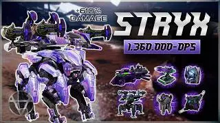 1,360,000 DPS STRYX is INSANE (Shantak + Frederick) | War Robots
