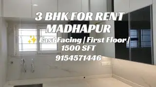 3 BHK RENT MADHAPUR #madhapur_tv_786 #kondapur #gachibowli #hitechcity #flatforrent #hyderabad 