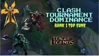 Clash Tournament Full 3 Games TOP main (Kayle,Darius,Nasus) FULLY DOMINANCE