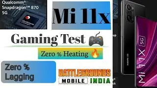 Xiaomi Mi 11X PUBG Mobile Gaming Test🔥60 FPS Data, HDR Extreme Settings!