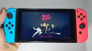 Roof Rage Nintendo Switch handheld gameplay