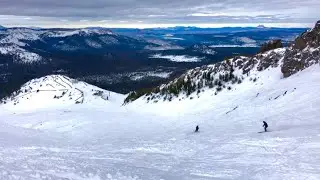 A Quiet and Empty Mammoth Mountain, Saddle Bowl