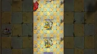 Pvz 2 -Primal Potato Mine level 1, max, mastery 200 Vs Egypt gargantuar