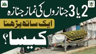 Aik Se Zyada Mayyaton Ki Namaz e Janaza Aik Sath Parhna Kaisa? | Darulifta Ahlesunnat
