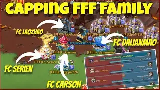Lords Mobile -  FFF family Vs Rally Trap. 4 emperor rallies back to back were capped successfully