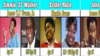 GOOD TIMES (1974 Vs. 2025) : Who is alive and who is dead | Then and Now