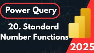 Standard Number Functions - Power Query Editor