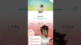💯100 IV Costume Rowlet HATCHED In Pokemon Go!💯 #shorts #pokemon