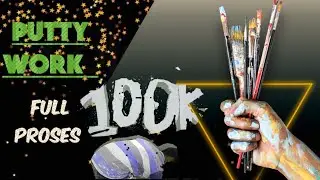 Wall putty apply | suvo painting | first coating full video 