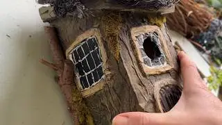 How I made this Quirky Bird House (start to finish DIY Garden Project)