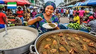 Ultimate Sierra Leone Food! African Market in Freetown, Sierra Leone 🇸🇱 West Africa