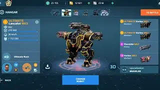 Vortex Thermite | Lancelot War Robots Gameplay 