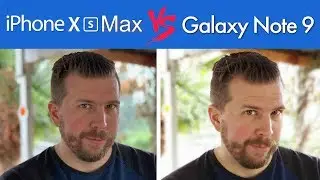 iPhone Xs Max vs Galaxy Note 9 Camera Comparison Review!