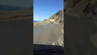 Mud Creek slide Big Sur 2017