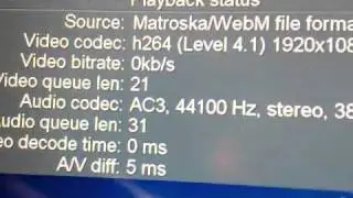 ShowTime work with .mkv 1080p to fullspeed.mp4