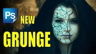 Nuovo Effetto grunge photoshop: Crea una Maschera Spezzata sul Ritratto (Tutorial Completo)