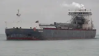 226M Algoma Niagara Ship South Down From Lake Huron