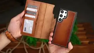TORONATA Buffalo Samsung Galaxy S24 Ultra Leather Wallet Case: Unboxing and Review