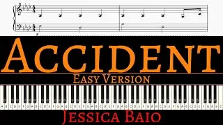 Jessica Baio - Accident | EASY piano cover by Pianotato