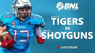 Limburg Shotguns @  Brussels Tigers (BNL LIVESTREAM)