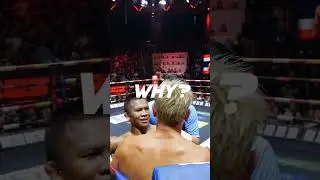 Buakaw's opponent was trying to bite him? 🤔 #muaythai #buakaw #fight