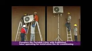 Using Portable Telescopic Lifters compared to Manual Lifting Methods