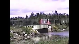 Newfoundland Railway #17 Red Cliff, Rushy Pond, Grand Falls & Come By Chance