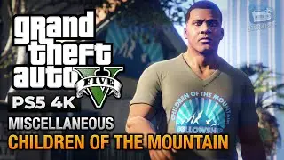 GTA 5 PS5 - Children of the Mountain T-Shirt