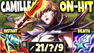 Learn How to play Camille RIGHT with the Best Camille ON-HIT BUILD 🔥 INSTANT 2000+ DMG IN 1 SEC 🔥