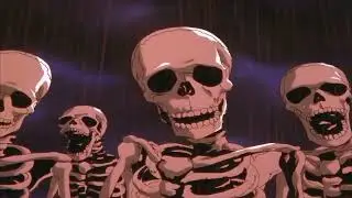 Esqueletos con canci&oacute;n de Shake Meme | Berserk skeleton Meme