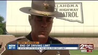 State lifts Oklahoma Highway Patrol driving limit