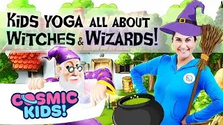 Witches and Wizards Themed Kids Yoga 🎃🕷 | Cosmic Kids