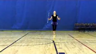 Hope (Carrell) Ham Baton Twirling 8-Spin