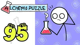 Alchemy Puzzle - Funny Stickman Puzzle Games - Level 95 - Gameplay - Walkthrough