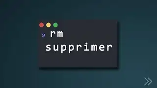 8- commande de base linux : rm (supprimer)