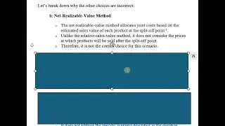 Cost allocation multiple-choice question