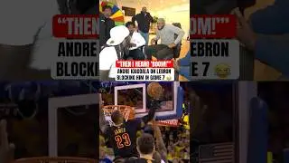 Iguodala breaks down LeBron's block in the 2016 NBA Finals with Kai Cenat 😅 (via @KaiCenatLive)
