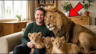 My White Lion Grew Into a KING in My House&hellip; I Found Him Alone in Africa &mdash; Now He Brought His Family