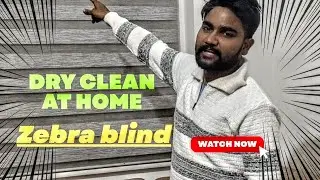 Zebra Blinds Drycleaning || Zebra Blinds साफ कैसे करें। Full process of cleaning || Easy✅ Costly❌