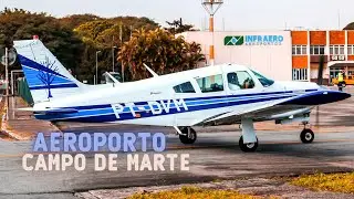 Primeiro voo pra SP com nossa Aeronave *Piper Arrow*