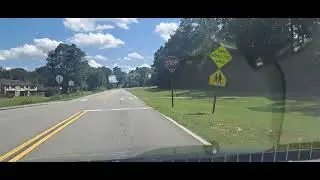 Driving From Liberty Woods Housing In Ft.Stewart To Marne Lanes Bowling Alley.
