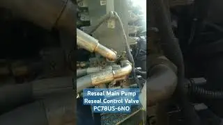 Reseal Main pump & Control Valve PC78US-6NO #arekbudoyo #jaranan #17agustus #barongan #komedi #tools
