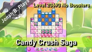 Candy Crush Saga Level 20690 No Boosters