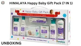 HIMALAYA Happy Baby Gift Pack (7 IN 1) Unboxing | Baby Gift Ideas | Gifting Ideas For Infant