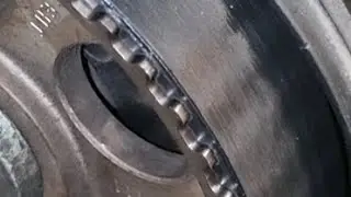 T4 almost hit the cylinder head. Knocking from the timing belt.