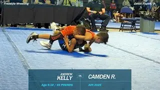 Andrew Kelly vs Camden R. - 2025 Kids Freestyle National Championships (Freestyle) - 06/2025