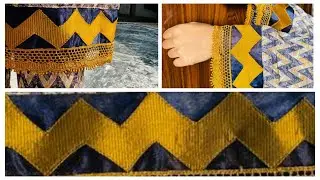 Latest viral design idea for Sleeves and Damn | Dress Designing