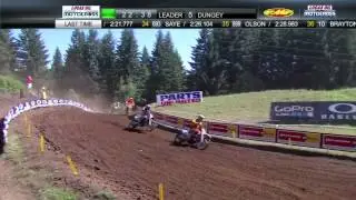 Washougal 450 Moto 2: Fredrik Noren vs. Vince Friese