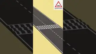 Traffic Signs In India | Speed Breaker | 3D Animation | Mana 3D | #shorts