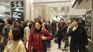 Rush Hour at Osaka Station